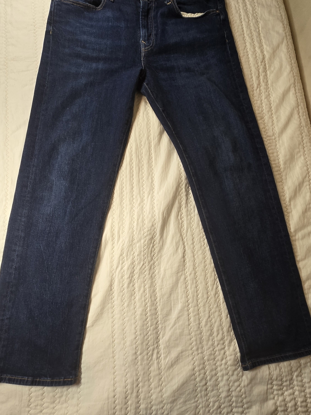 American Eagle Outfitters Dark Indigo Straight Jeans
